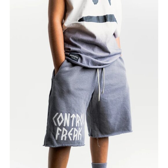 Nununu Control Freak Sweatshorts in Black - Picture 2 of 4